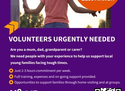 HomeStart Volunteers needed poster