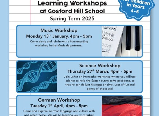 Bring a Grown Up – Gosford Hill School – Spring 2025 (1)