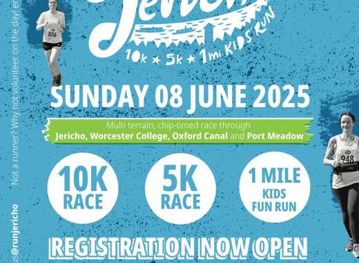 Run Jericho Poster 8.6.25