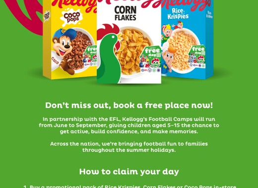 Kelloggs football camps 1