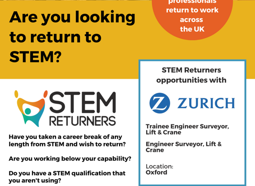 Stem returners opportunities with zurich oxford